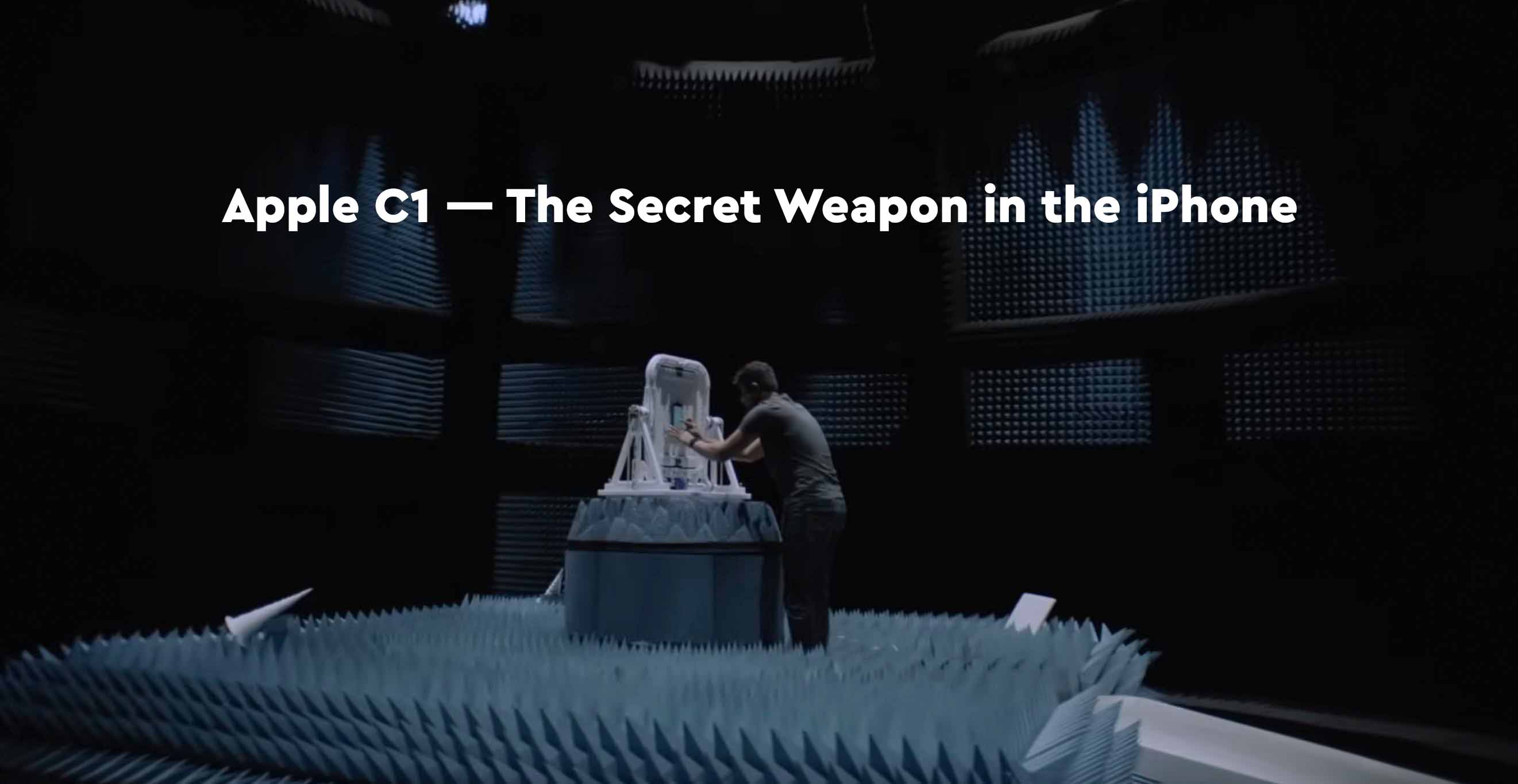 Apple C1 — the secret weapon in the iPhone